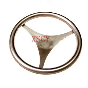 ضد زنگ فولاد جوش handwheel سفارشی کارخانه handwheel