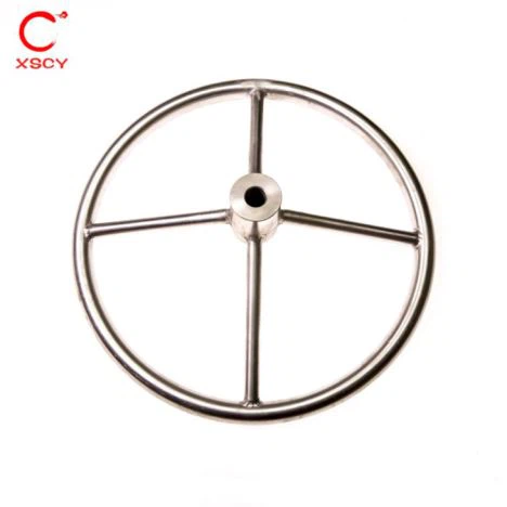 فولاد ضد زنگ handwheel لحیم کاری
